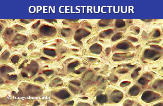 Open celstructuur traagschuim